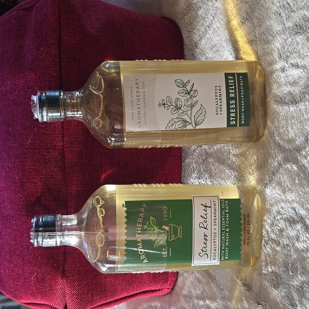 Bath & Body works Aromatherapy Stress Relief Body wash-sold as singles